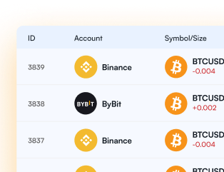 Trading Table Screenshot